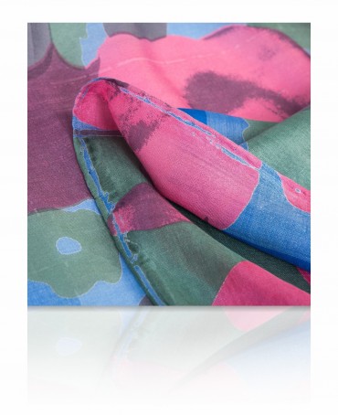 Палантин Женский SN-TROPICAL/BLUE